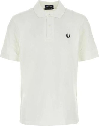 Fred Perry Witte Piquet Polo Shirt - Heren - Polos - Wit - XS - Katoen - Tops