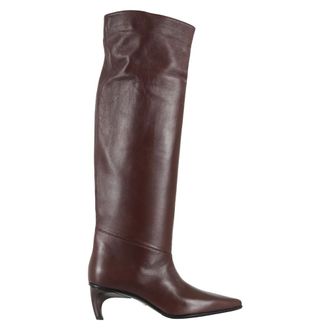 Giampaolo Viozzi Schoenen, Dames, Bruin, 36 EU, Elegante Nappa Leren Schoenen