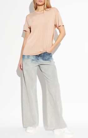Diesel T-shirt T-NORMY-S2, Womens, Pink