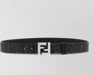Fendi leather reversible belt