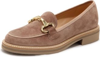 Luca Grossi Mocassino Wo Loafer H831M - Dames - Loafers - Bruin - 36 EU - Su&egrave;de - Schoenen