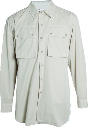 Christophe Lemaire Cotton overshirt in beige