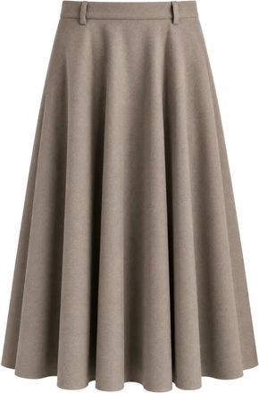 Max Mara Rokken, Dames, Beige, S, Midi Rok