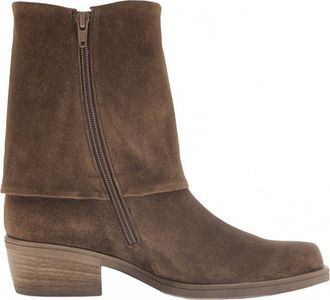 Gabor Womens Leather Boots In Whiskey
