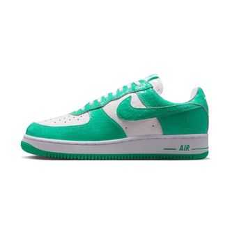 Nike Air Force 1 Cracked Leather Menta / Menta - White JA0248-300 Mens