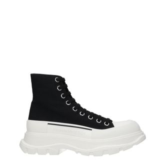Alexander McQueen Alexander McQueen Sneakers Uomo Tessuto Nero