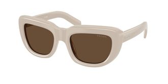 Prada PR D07S 23O9L1 Womens Sunglasses Grey Size 53