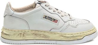Autry x Mihara Yasuhiro leather sneakers - White