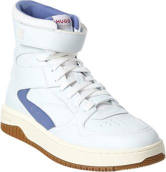 HUGO BOSS Kilian Hito Leather High-Top Sneaker
