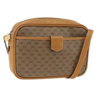 Gucci Borsa a spalla piccola vintage in tela Pre-owned - - Pre-owned - Donna - Beige - ONE SIZE