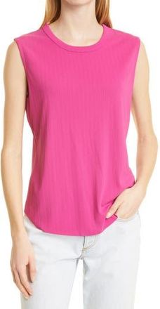 Rag & Bone Zoe Muscle Tank in Deep Pink at Nordstrom Rack, Size X-Small