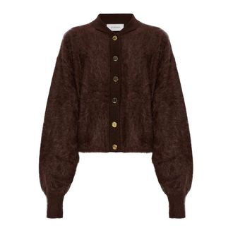 Sportmax Dames, Truien, Bruin, Maat: S Kasjmier