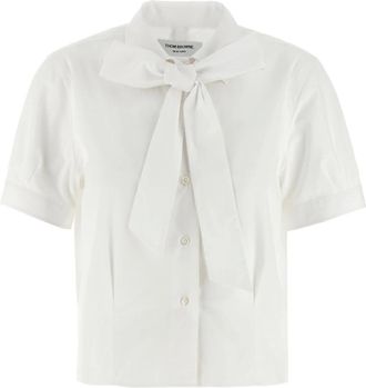 Thom Browne Overhemden, Dames, Wit, L, Shirts