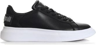 Just Cavalli Sneakers - Heren - Sneakers - Zwart - 45 EU - Leer - Schoenen