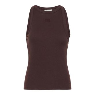 Gestuz GZdrew Top - Dames - Tops - Bruin - Maat: XS Katoen