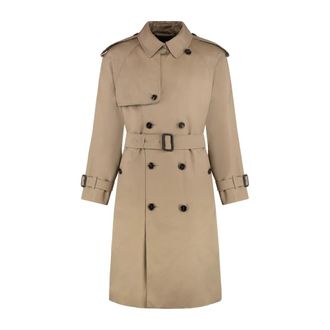 Burberry Heren, Mantels, Bruin, Maat: M