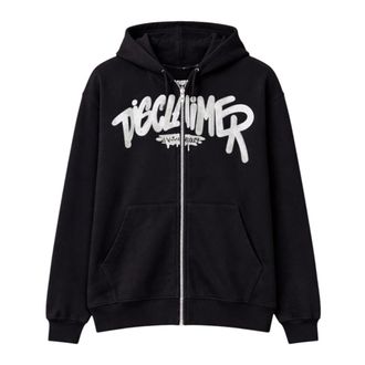 Disclaimer Zip-throughs, male, Black, Size: XL 26Eds55476 Hoodie