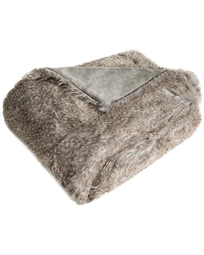 Luxe Peacock Throw