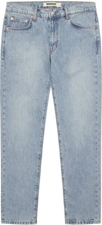 Woodbird Heren, Jeans, Blauw, Maat: W33 L32