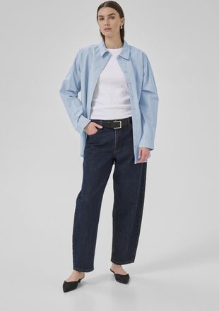 MY ESSENTIAL WARDROBE Shirt met lange mouwen SunnaMW Box fit blue