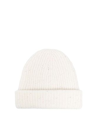Fabiana Filippi Ribbed Wool Blend Beanie
