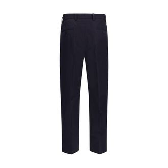 Prada Mens Blue Cotton Casual Pants
