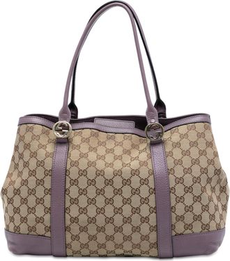 Gucci Tweedehands Gg Canvas Miss Gg Schoudertas