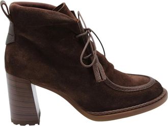 Hispanitas Huatulco Heeled Boot - Dames - Laarzen met Hak - Bruin - 38 EU - Schoenen