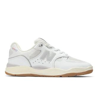 New Balance Unisex NB Numeric Tiago Lemos 1010 in Bianca/Grigio, Pelle Scamosciata/Rete, Taglia 40