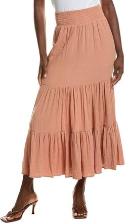 Chaser Gauze Seal Maxi Skirt