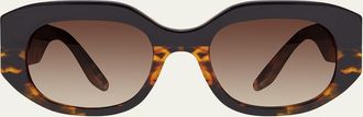 Barton Perreira Sueno Acetate Rectangle Sunglasses