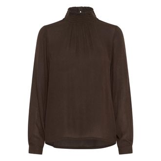Kaffe Trine Blouse - - Blouses & Shirts - Donna - Marrone - 2XL