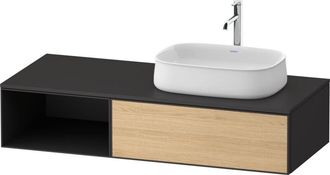 Duravit Lavabo Consola Duravit Zencha, 1300x550mm, 1 Extra&iacute;ble, 1