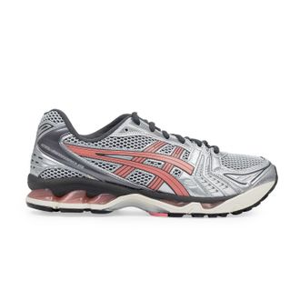 Asics White / Silver / Papaya Gel-Kayano 14 Sneaker