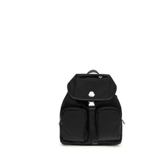 Moncler Black Polyamide Womens Backpack
