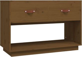 vidaXL Vidaxl - tv Cabinet Honey Brown 90x40x60 cm Solid Wood Pine