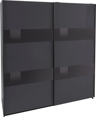 Wimex Schwebetürenschrank »Altona« mit Glaselementen und zusätzlichen Einlegeböden