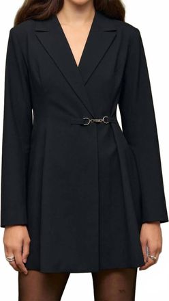 Minkpink Hilda Blazer Mini Dress In Black