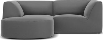 CXL by Christian Lacroix 3-Sitzer Designer Ecksofa Charles mit Eckteil links - Samtbezug