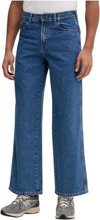 Dickies 958 Baggy Straight Werk Jeans - Heren - Regular Fit Jeans - Blauw - W32 - Denim - Jeans