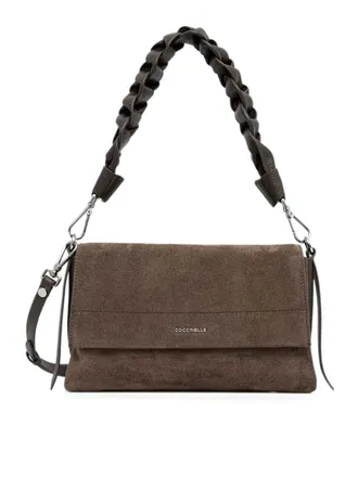 Coccinelle Handbag Suede Leather/Grained Lea