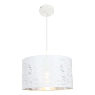 Globo Lighting L&aacute;mpara Colgante - Barca - Blanco - Metal - &Oslash; 38cm - E27 - Globo
