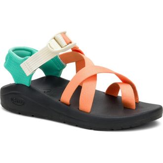 Chaco CushZ Toe Loop Sandal in Mango Tango at Nordstrom, Size 11