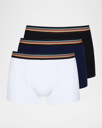Paul Smith Men & apos;s Signature Stripe Waistband 3-Pack Boxer Briefs