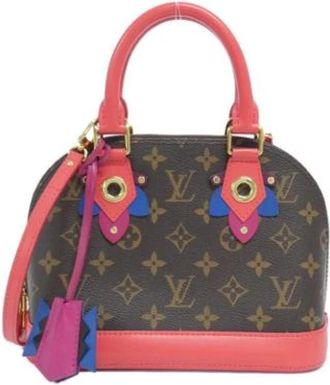 Louis Vuitton Pre-owned Handbags, female, Multicolor, Size: ONE SIZE Pre-owned Alma BB Handbag