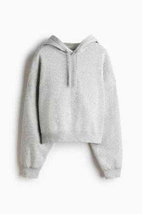 H&M Hoodie in Light Gray Melange at Nordstrom, Size Xx-Large