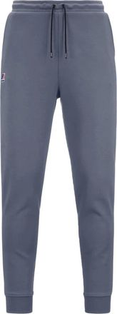 K-Way Le Vrai Creuse Hv Poly Co Trainingsbroeken - Heren - Sweatpants - Blauw - XS - Katoen - Broeken