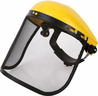 OEM Visiera In Rete DAcciaio, Protezione Per Viso E Fronte