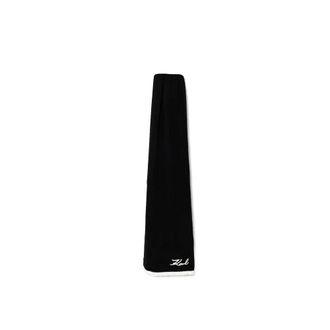 Karl Lagerfeld K/Signature Cashmere Blend Scarf - female - Karl Lagerfeld - Winter Scarves - Black - ONE SIZE - Accessories