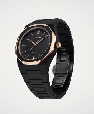 D1 Milano Orologio Black Mesh Polycarbon 40,5mm D1 Milano